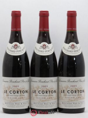 Corton Le Corton Bouchard Père & Fils  2005 - Lot of 3 Bottles