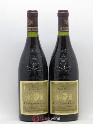 Châteauneuf-du-Pape Domaine Font de Michelle Cuvée Etienne Gonnet Famille Gonnet  1999 - Lot of 2 Bottles