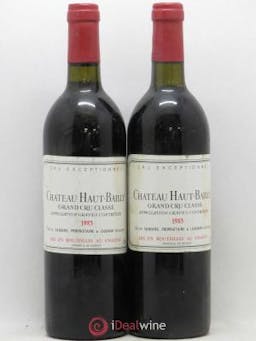 Château Haut-Bailly Cru Classé de Graves  1985 - Lot of 2 Bottles