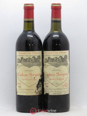 Château Calon Ségur 3ème Grand Cru Classé  1982 - Lot of 2 Bottles
