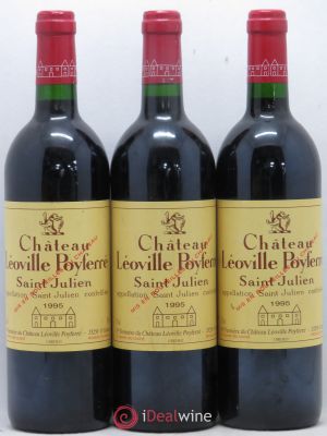Château Léoville Poyferré 2ème Grand Cru Classé  1995 - Lot of 3 Bottles