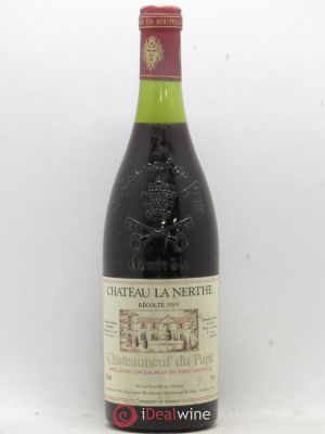 Châteauneuf-du-Pape Château la Nerthe Famille Richard  1989 - Lot of 1 Bottle