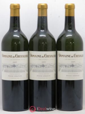Domaine de Chevalier Cru Classé de Graves  2005 - Lot of 3 Bottles