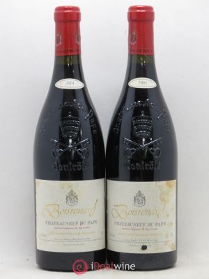 Châteauneuf-du-Pape Cuvée Boisrenard Paul Coulon & Fils  2001 - Lot of 2 Bottles