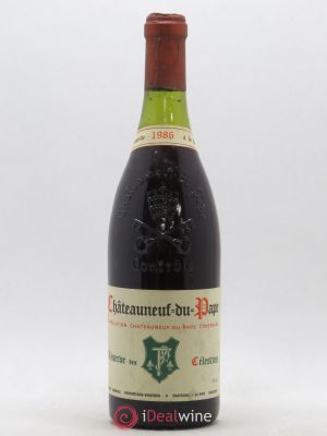 Châteauneuf-du-Pape Réserve des Célestins Henri Bonneau & Fils (no reserve) 1986 - Lot of 1 Bottle