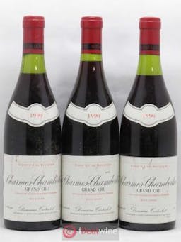 Charmes-Chambertin Grand Cru Tortochot (Domaine) (no reserve) 1990 - Lot of 3 Bottles