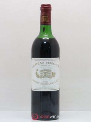 Château Margaux 1er Grand Cru Classé (sans prix de réserve) 1983 - Lot de 1 Bouteille