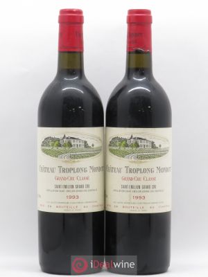 Château Troplong Mondot 1er Grand Cru Classé B (no reserve) 1993 - Lot of 2 Bottles