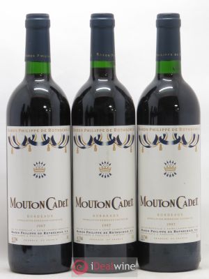 Château Mouton Cadet (no reserve) 1997 - Lot of 3 Bottles