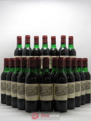 Château Lafite Rothschild 1er Grand Cru Classé  1978 - Lot de 24 Demi-bouteilles