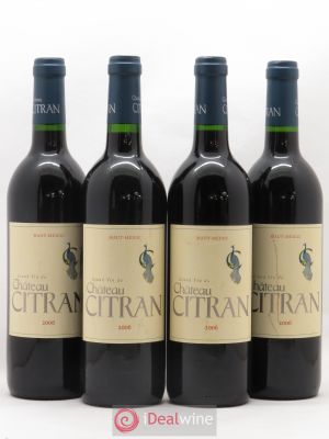 Château Citran Cru Bourgeois (no reserve) 2006 - Lot of 4 Bottles