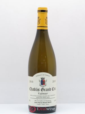 Chablis Grand Cru Valmur Jean-Paul & Benoît Droin (Domaine) (no reserve) 2015 - Lot of 1 Bottle