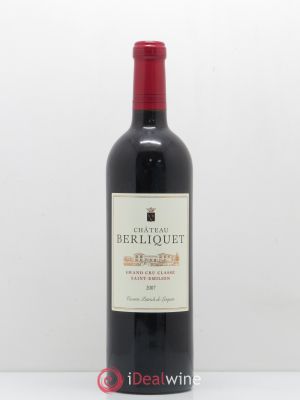 Château Berliquet Grand Cru Classé (no reserve) 2007 - Lot of 1 Bottle