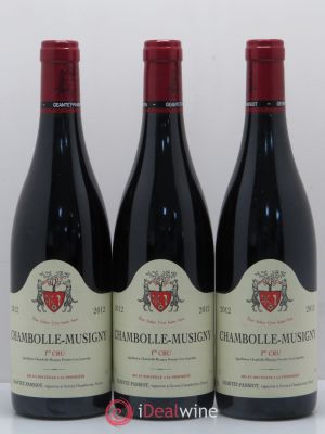 Chambolle-Musigny 1er Cru Geantet-Pansiot (no reserve) 2012 - Lot of 3 Bottles