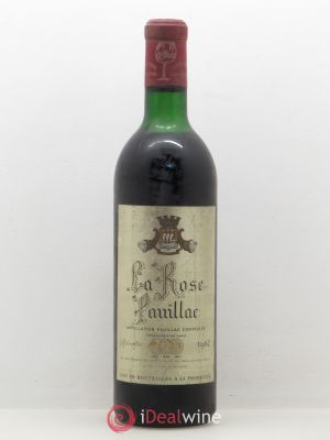 La Rose Pauillac (no reserve) 1967 - Lot of 1 Bottle