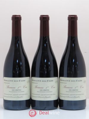 Beaune 1er Cru Grèves Domaine des Clos (no reserve) 2008 - Lot of 3 Bottles