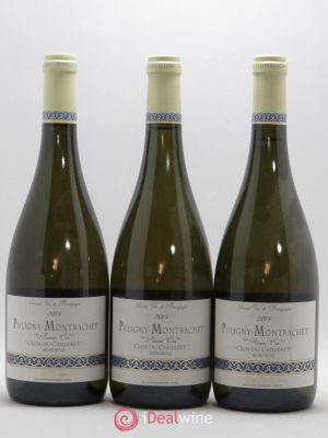 Puligny-Montrachet 1er Cru Clos du cailleret Jean Chartron (Domaine) (no reserve) 2014 - Lot of 3 Bottles