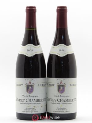 Gevrey-Chambertin Albert Lucas (no reserve) 2008 - Lot of 2 Bottles