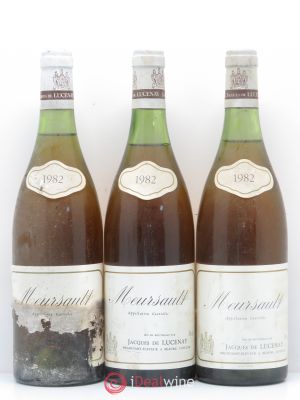 Meursault Lucenay (no reserve) 1982 - Lot of 3 Bottles