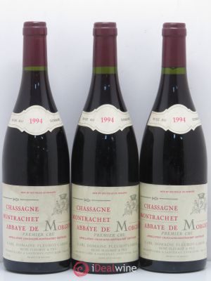 Chassagne-Montrachet 1er Cru Abbaye de Morgeot Fleurot Larose (no reserve) 1994 - Lot of 3 Bottles