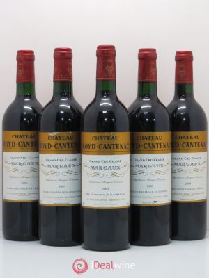 Château Boyd Cantenac 3ème Grand Cru Classé (no reserve) 2000 - Lot of 5 Bottles