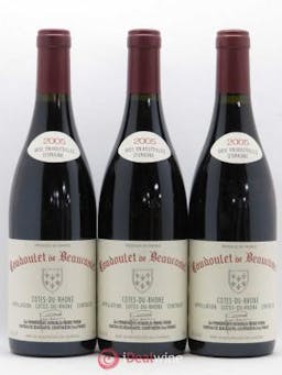 Côtes du Rhône Coudoulet de Beaucastel Jean-Pierre et François Perrin (no reserve) 2005 - Lot of 3 Bottles