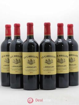 Le Carillon de l'Angélus Second vin (no reserve) 2013 - Lot of 6 Bottles