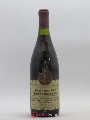 Hautes-Côtes de Nuits Confrérie du Tastevin Honoré Lavigne (no reserve) 1988 - Lot of 1 Bottle