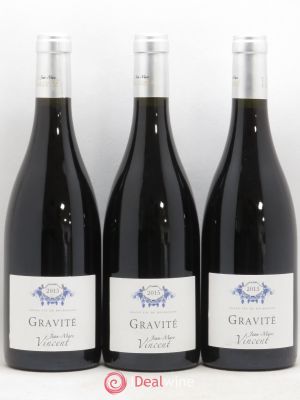 Santenay Gravité JM. Vincent (no reserve) 2015 - Lot of 3 Bottles