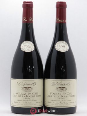 Volnay 1er Cru Clos de la Bousse d'Or La Pousse d'Or (Domaine de)  2008 - Lot of 2 Bottles