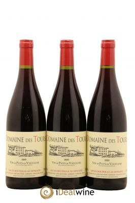 IGP Vaucluse (Vin de Pays de Vaucluse) Domaine des Tours Emmanuel Reynaud  2020 - Posten von 3 Flaschen
