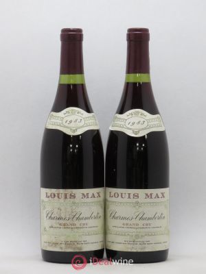 Charmes-Chambertin Grand Cru Louis Max 1983 - Lot of 2 Bottles