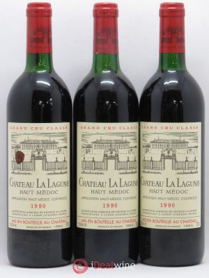 Château La Lagune 3ème Grand Cru Classé  1990 - Lot of 3 Bottles