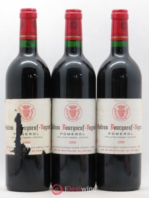 Château Bourgneuf Vayron  1996 - Lot of 3 Bottles