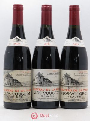 Clos de Vougeot Grand Cru Château de La Tour  2009 - Lot of 3 Bottles