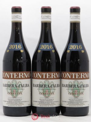 Barbera d'Alba DOC Vigna Cerretta Giacomo Conterno 2016 - Lot of 3 Bottles