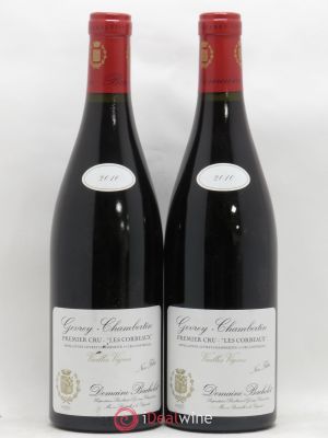 Gevrey-Chambertin 1er Cru Les Corbeaux Vieilles Vignes Denis Bachelet (Domaine)  2010 - Lot de 2 Bouteilles