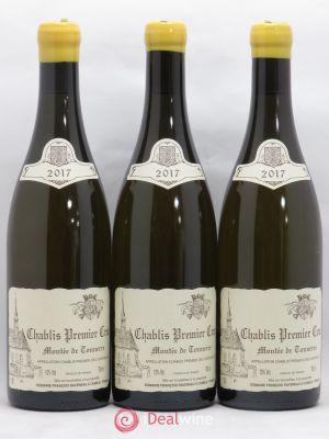 Chablis 1er Cru Montée de Tonnerre Raveneau (Domaine)  2017 - Lot of 3 Bottles