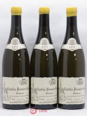 Chablis 1er Cru Butteaux Raveneau (Domaine)  2017 - Lot of 3 Bottles