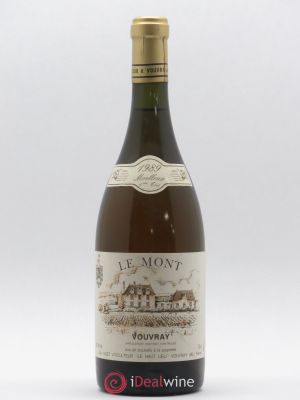 Vouvray Le Mont 1ere Trie Huet (Domaine)  1989 - Lot of 1 Bottle
