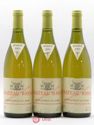 Châteauneuf-du-Pape Château Rayas Reynaud  2005 - Lot of 3 Bottles
