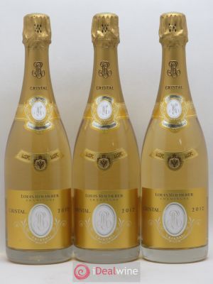 Cristal Louis Roederer  2012 - Lot of 3 Bottles