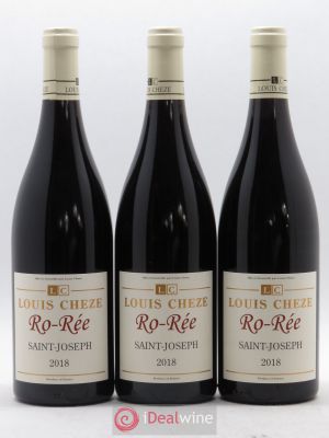 Saint-Joseph Ro-Rée Louis Cheze (Domaine) (no reserve) 2018 - Lot of 3 Bottles
