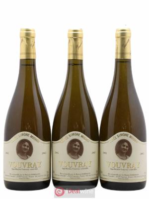 Vouvray Cuvee Simone Mignot Pierre Darragon (sans prix de réserve) 2005 - Lot de 3 Bouteilles
