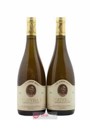 Vouvray Cuvee Simone Mignot Pierre Darragon (sans prix de réserve) 2005 - Lot de 2 Bouteilles