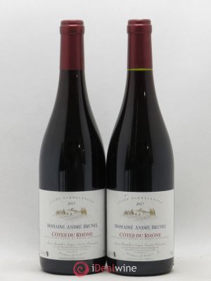 Côtes du Rhône Sommelongue André Brunel (sans prix de réserve) (sans prix de réserve) 2017 - Lot de 2 Bouteilles