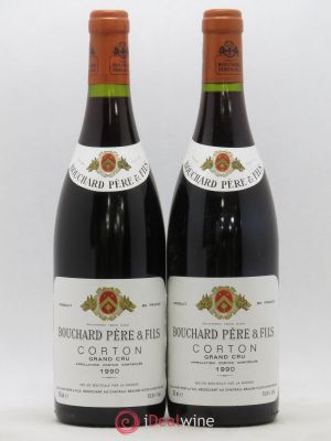 Corton Le Corton Bouchard Père & Fils  1990 - Lot of 2 Bottles