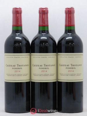 Château Trotanoy  2014 - Lot of 3 Bottles