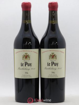 Le Puy - Cuvée Barthélemy  2011 - Lot of 2 Bottles