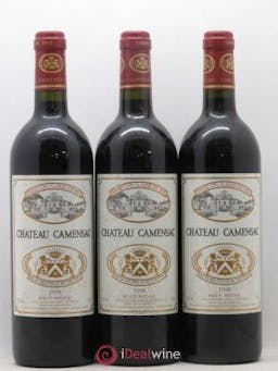 Château Camensac 5ème Grand Cru Classé  1998 - Lot of 3 Bottles